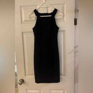 2/$20 -Pretty Blue Jacob Sleeveless Midi Bodycon Geo Party or Cocktail Dress / S